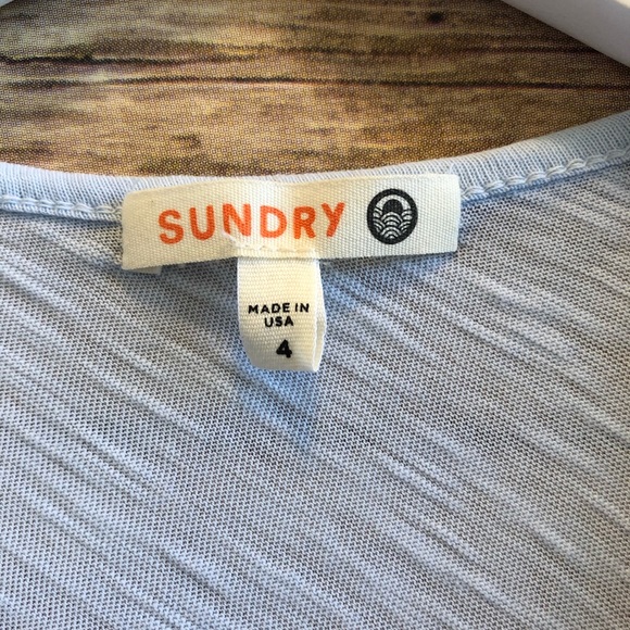 Sundry Amour Peplum Tank Top NWOT - Picture 3 of 3